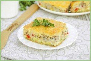 Заливной пирог с тунцом - фото шаг 14