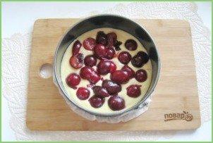 Заливной пирог со сливой - фото шаг 10