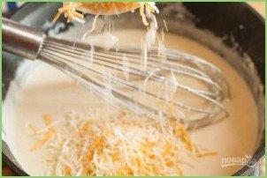 Запеканка из макарон с сыром и фаршем - фото шаг 5