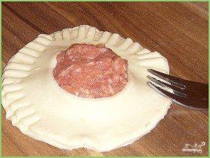 Беляши из слоеного теста - фото шаг 3