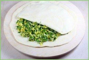 Хачапури с зеленью - фото шаг 6