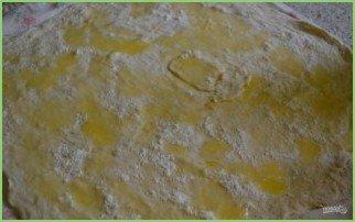 Яблочный штрудель из бездрожжевого теста - фото шаг 6