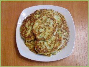 Капустные оладьи с манкой - фото шаг 12