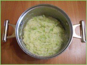 Капустные оладьи с манкой - фото шаг 5