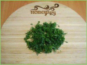 Капустные оладьи с манкой - фото шаг 7