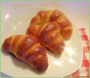 Круассаны с шоколадной начинкой - фото шаг 12