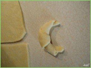 Круассаны с шоколадной начинкой - фото шаг 8