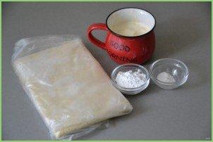 Круассаны со сливками - фото шаг 1