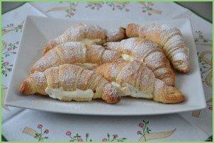 Круассаны со сливками - фото шаг 12