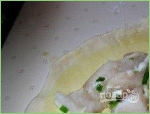 Кулебяка с рыбой - фото шаг 3