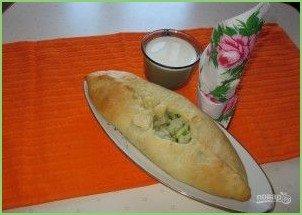 Кулебяка с рыбой - фото шаг 5