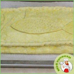 Кулебяка с семгой - фото шаг 24