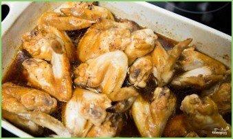 Куриные крылышки в глазури - фото шаг 7