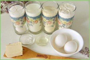 Манник с изюмом - фото шаг 1