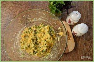 Оладьи из кабачков с тыквой в духовке - фото шаг 3