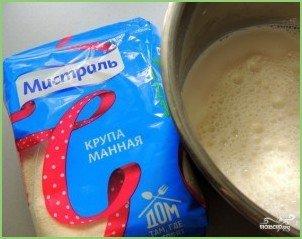 Оладьи из манной каши - фото шаг 1