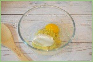 Оладьи из замороженных кабачков - фото шаг 4