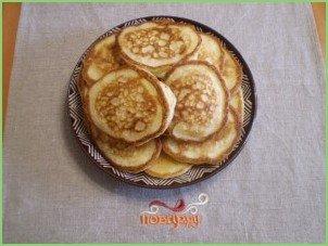 Оладьи на кефире пышные без яйца - фото шаг 7