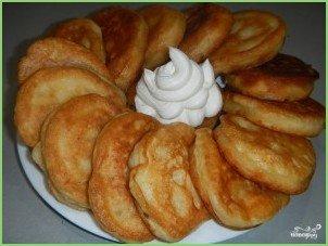 Оладьи на простокваше - фото шаг 8