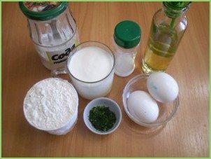 Оладушки без дрожжей - фото шаг 1