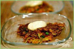 Овощные оладьи с соусом карри - фото шаг 3