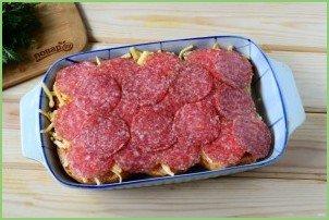 Пицца в мягких булочках - фото шаг 4