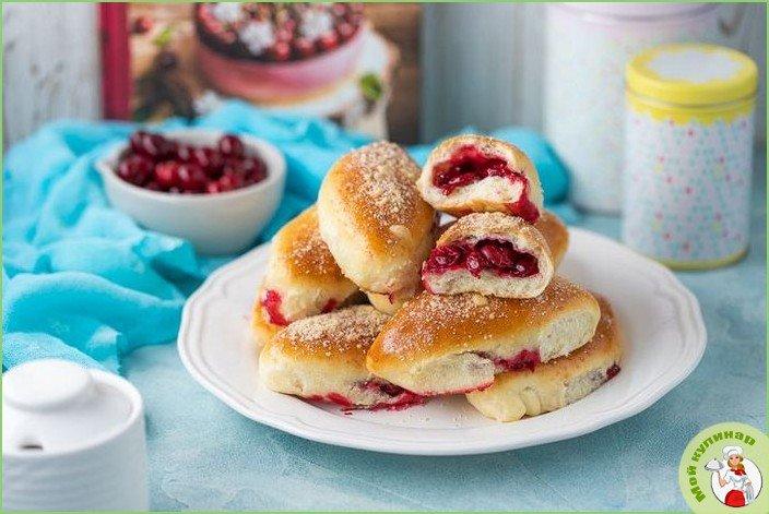 Пирожки из замороженной вишни - фото шаг 1