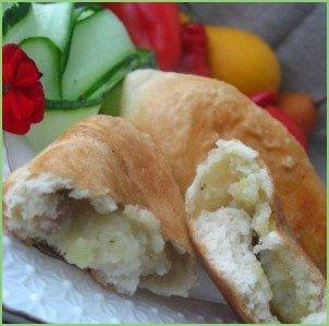 Пирожки картофельные с грибами - фото шаг 8