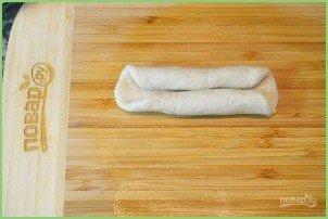 Пирожки-лодочки с сырно-грибной начинкой - фото шаг 6