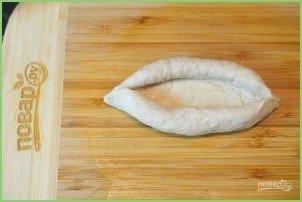 Пирожки-лодочки с сырно-грибной начинкой - фото шаг 7