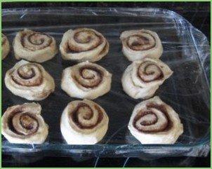 Плюшки с корицей - фото шаг 11