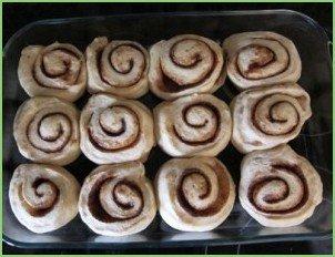 Плюшки с корицей - фото шаг 12