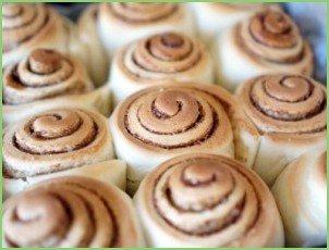 Плюшки с корицей - фото шаг 13