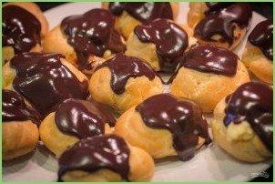 Профитроли с творожным кремом - фото шаг 7