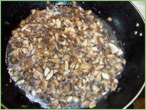 Самса с курицей и грибами - фото шаг 4