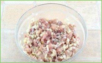 Самса с куриным филе - фото шаг 3