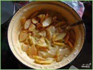 Шарлотка в хлебопечке - фото шаг 5