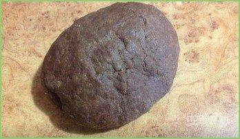 Шоколадное печенье с арахисовым центром - фото шаг 4