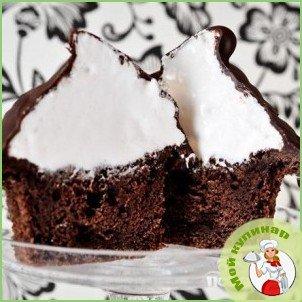 Шоколадные капкейки с кремом и шоколадной глазурью - фото шаг 8