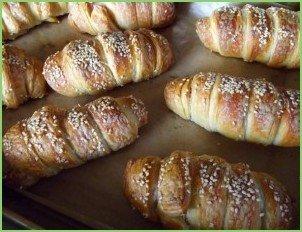 Слойки с курицей - фото шаг 7