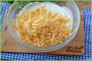 Сырные лепешки на кефире - фото шаг 2