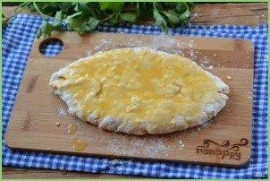 Сырные лепешки на кефире - фото шаг 6