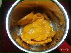 Влажный бисквит с манго - фото шаг 2