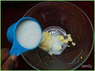 Влажный бисквит с манго - фото шаг 3