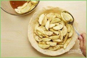 Закрытый яблочный пирог - фото шаг 6