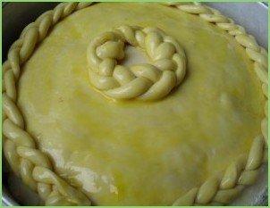 Закрытый пирог с мясом - фото шаг 8