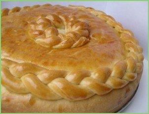 Закрытый пирог с мясом - фото шаг 9