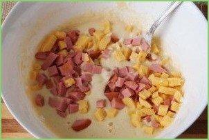 Закуска с колбасой - фото шаг 2