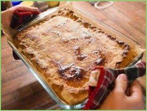 Закусочный пирог с рыбой - фото шаг 5