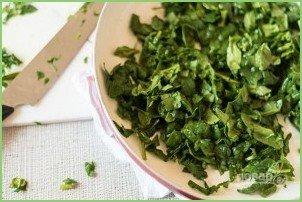 Закусочный пирог со шпинатом и семгой - фото шаг 1